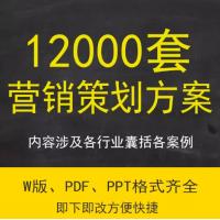 19各行业营销策划推广方案企业活动方案品牌宣传运营策划技巧